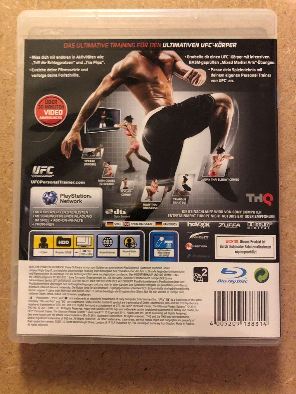 Sony Giochi: UFC Trainer PS3 – Usato da Kestenholz venduto da Dickies09 3