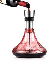 Dekanter Kristallglas integriertem Belüfter Belüftung zu