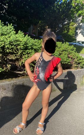 Rhythmische sportgymnastik Anzug Trikot