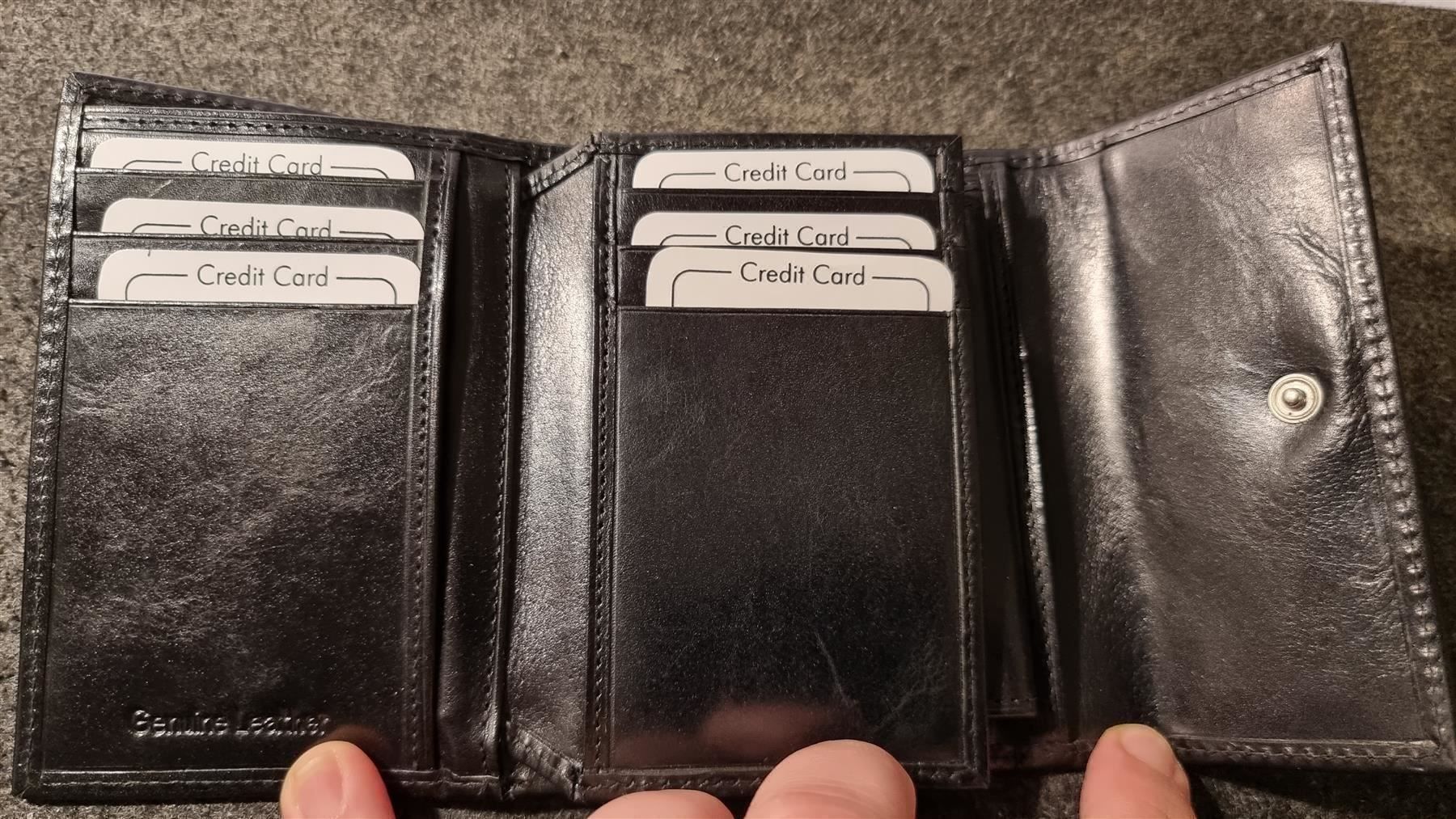 Portafogli: Portemonnaie aus Leder schwarz – Nuovo (secondo la descrizione) da Rebstein venduto da James-Dean 4