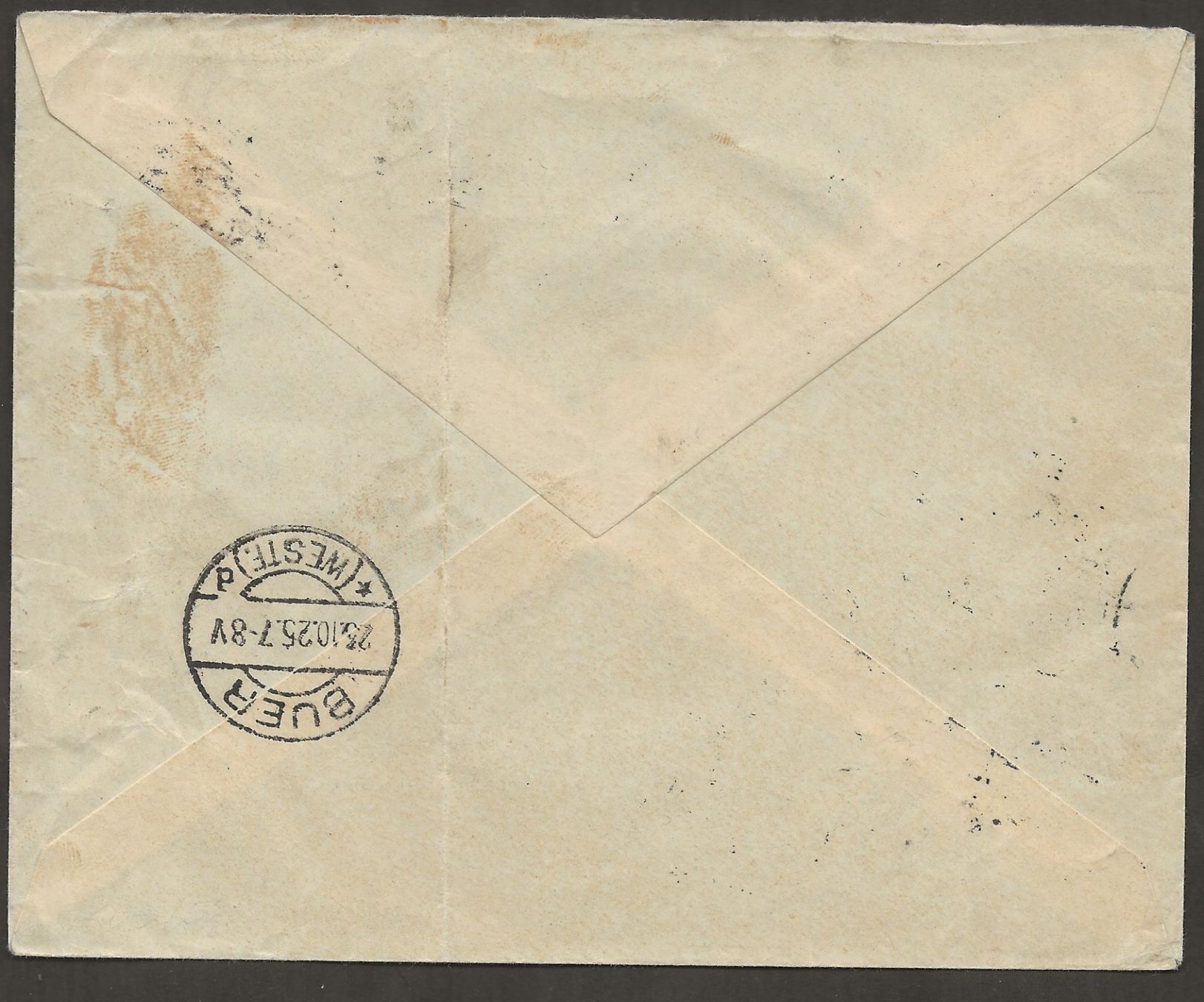Tous les timbres: Flugpost Schweiz 1925 Basel Mannheim Luftpost – D'occasion à Au ZH par xelagreb01 1