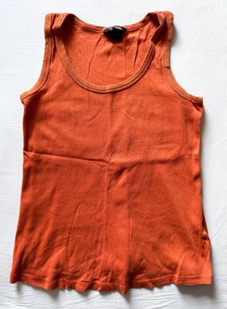 Umstandskleidung Top Shirt Damen H&M Mama Grösse M orange