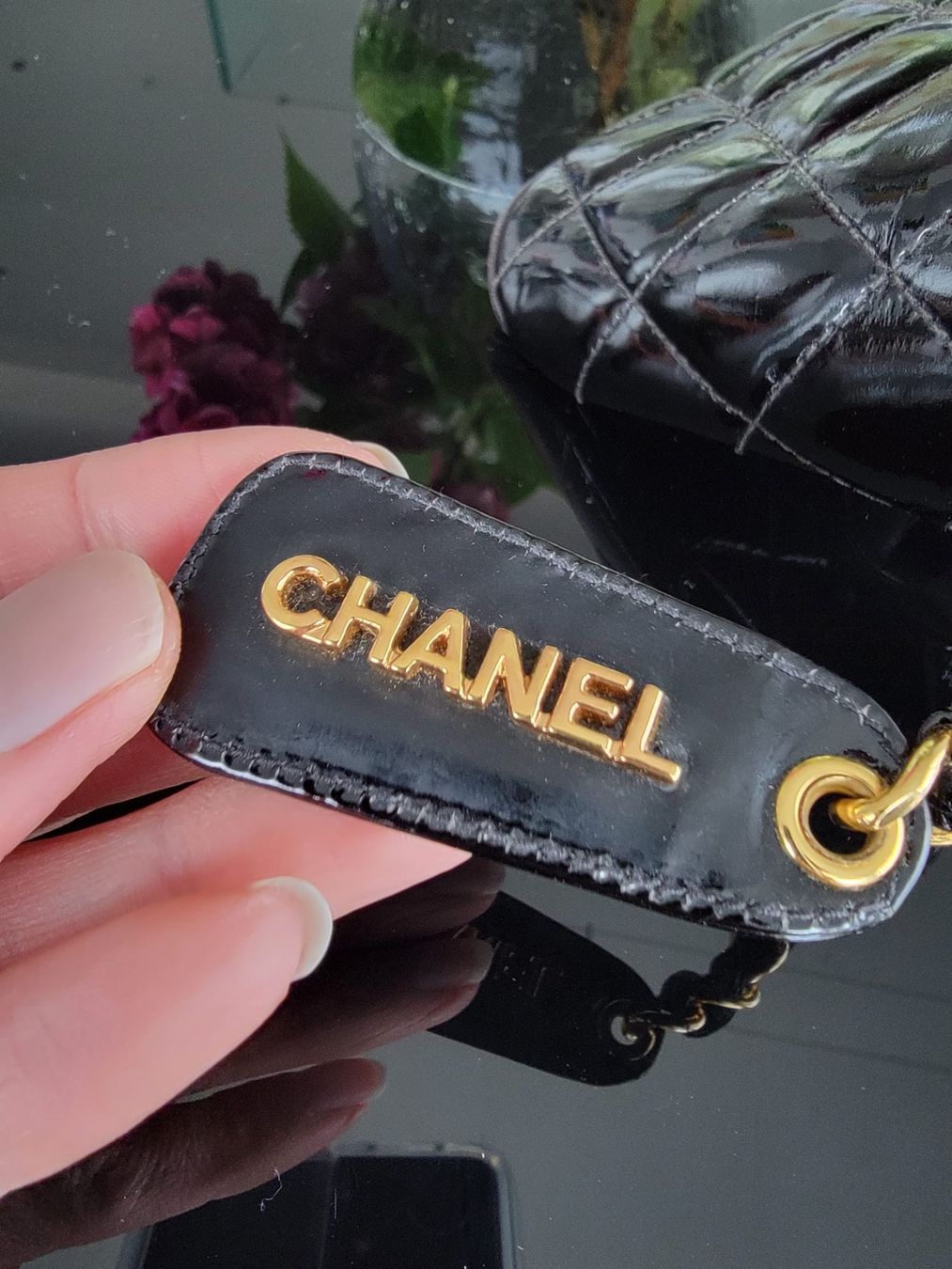 Chanel Borse da donna: Chanel Gürteltasche aus Lackleder – Usato da Wädenswil venduto da lisibit 3