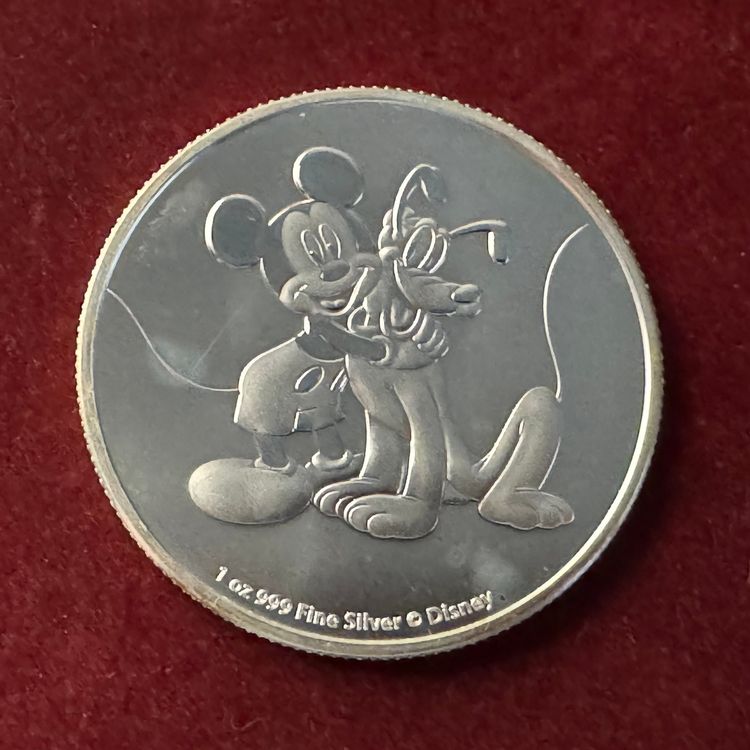 1 Unze Silber Disney 2020 Pluto Kaufen Auf Ricardo