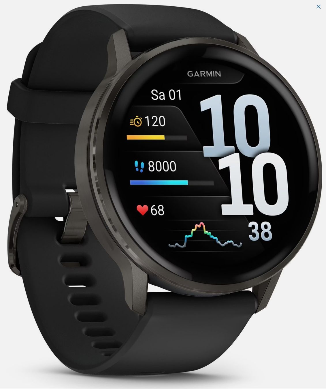 Garmin Smartwatch: Garmin Venu 4 45 mm – Nuovo e nell'imballaggio originale da Winterthur venduto da Pcline1