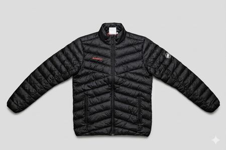 Mammut Daunenjacke schwarz Grösse M gebrauchter Zustand