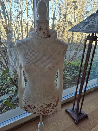 Even&Odd Rollkragenpullover, Gr. S, Weiss - Wintertop!