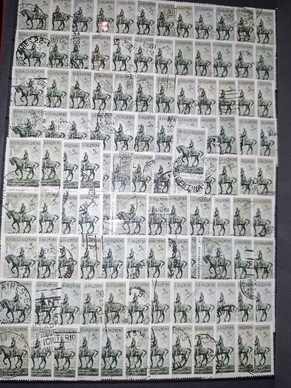 Tutti i francobolli: Dublettensammlung Argentinien  – Usato da Balgach venduto da SIMEON27 1