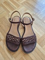Sandali PAIRE & FILS marrone intrecciato, taglia 37, nuovi