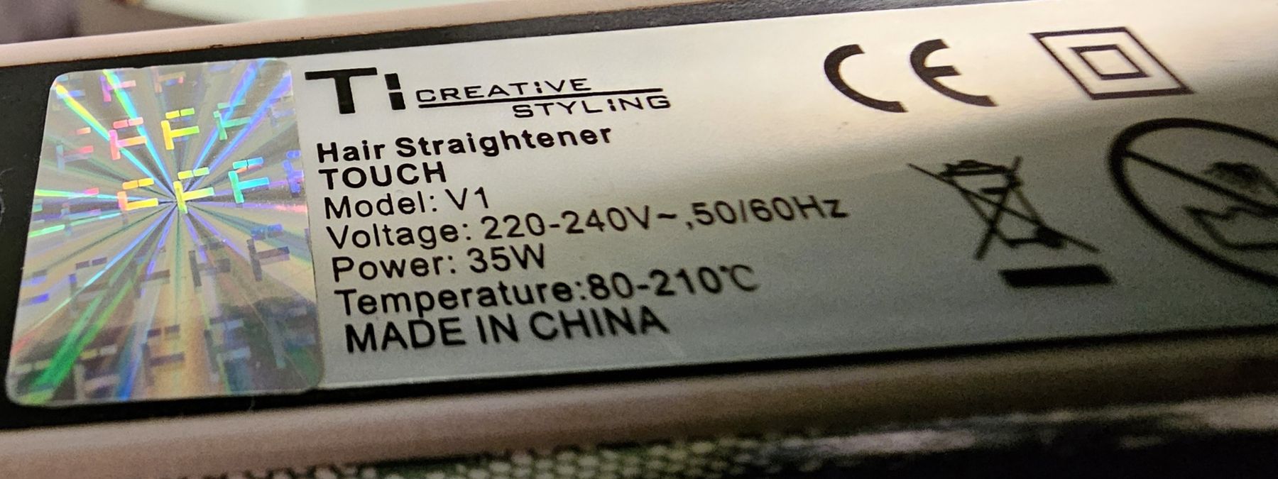 Piastre & Arricciacapelli: Creative Styling TOUCH Haarglätter V1, neuwertig! – Nuovo (secondo la descrizione) da Rheinfelden venduto da lak_w7jr 3
