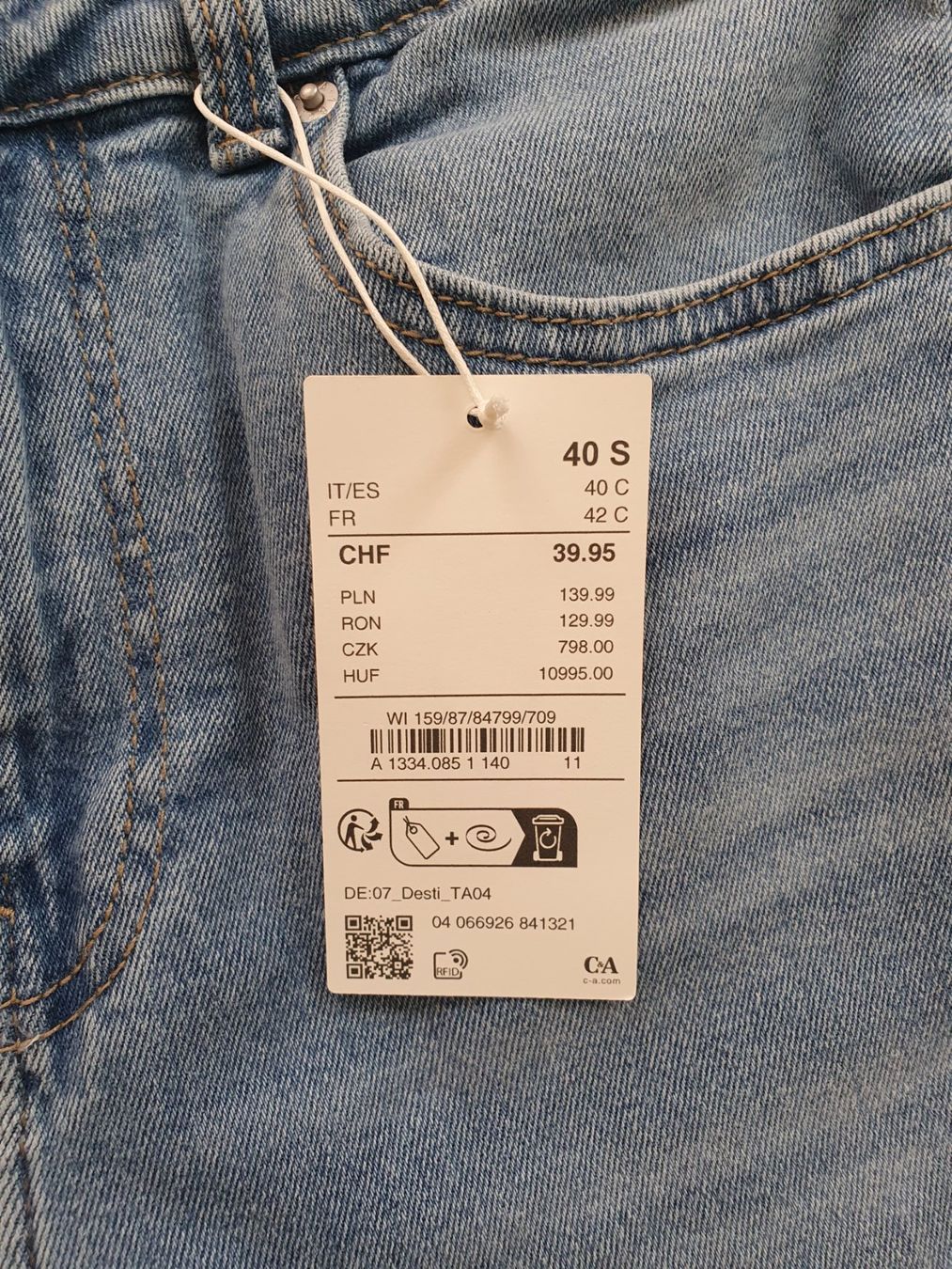 C&A Jeans: Jeans C&A 40/30 NEU ! – Nuovo e nell'imballaggio originale da La Chaux-de-Fonds venduto da MyriamDo 5