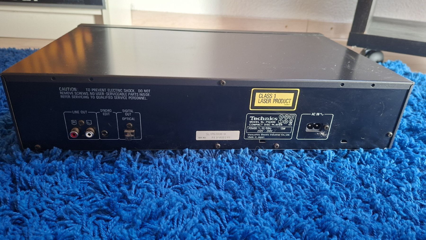 Technics Systèmes audio & multimédias: Technics CD-Player SL-PG300 gebraucht – D'occasion à Oberembrach par Averell_dalton 1