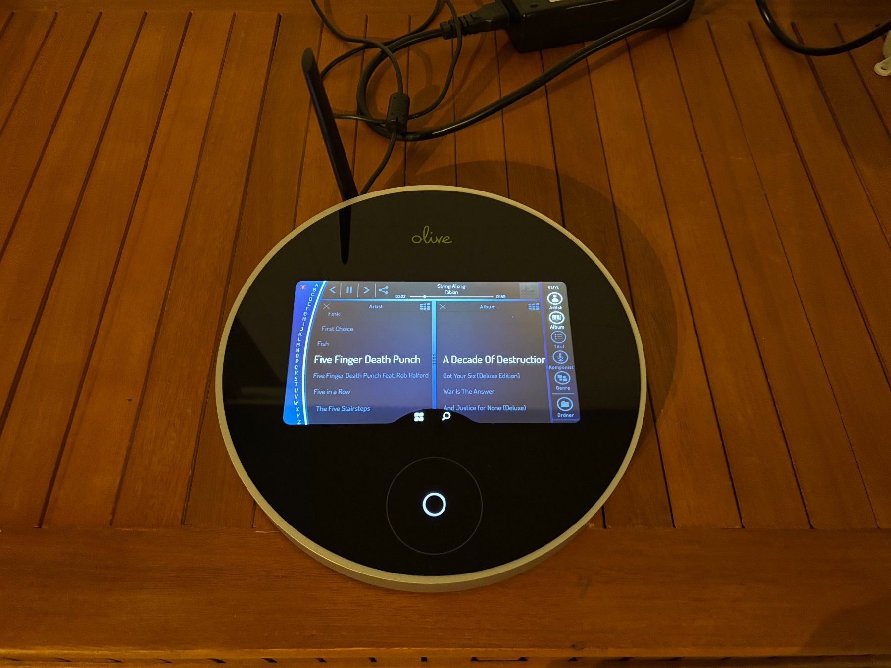 Lettore multimediale & Streamer: OLIVE ONE Netzwerkplayer mit Verstärker, 2TB – Usato da Berg TG venduto da Volker-Kampfgarten 2