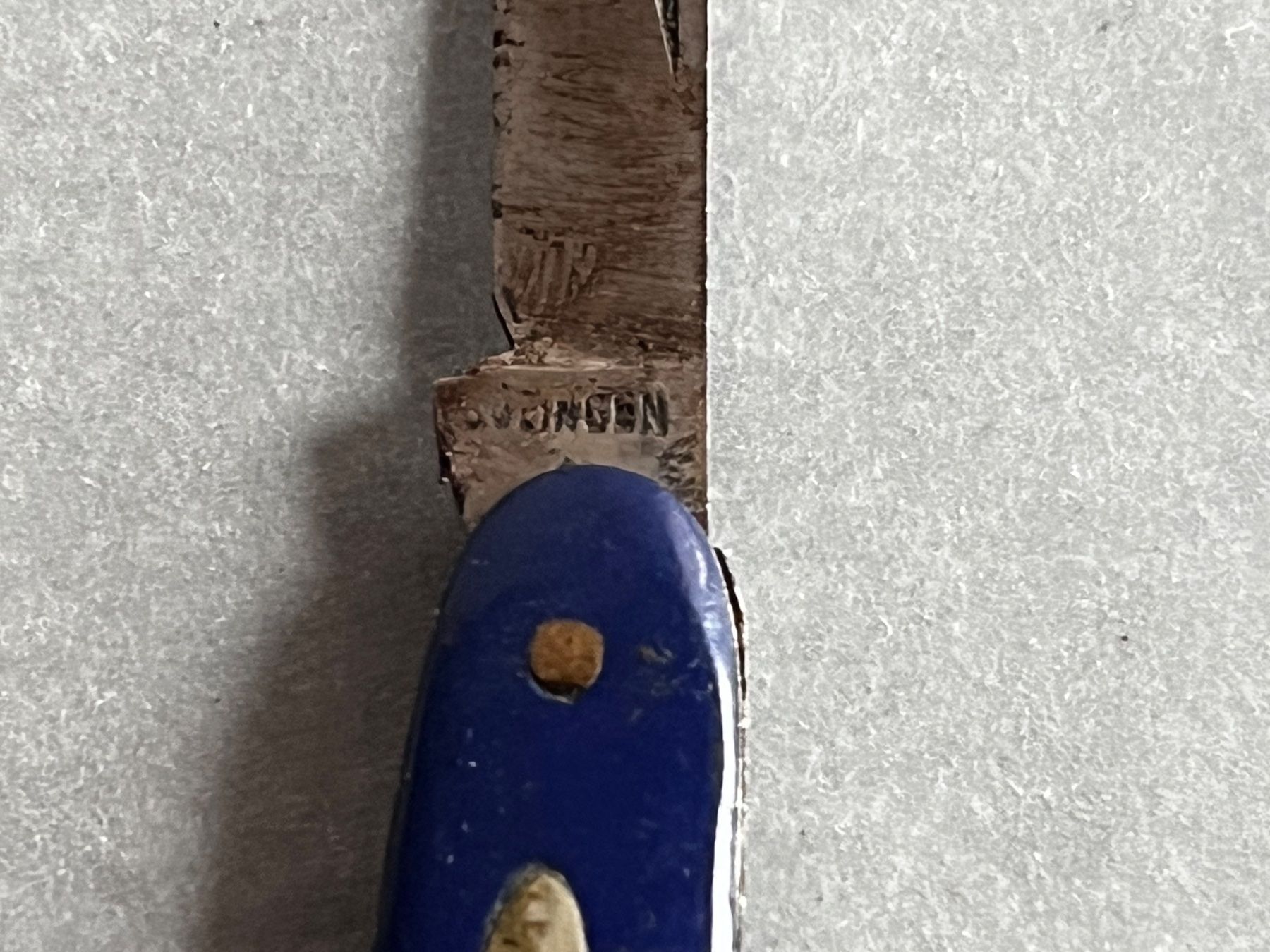Solingen Coltelli tascabile: Antikes Sackmesser Solingen 55 mm - selten – Usato da Zürich venduto da FV.vintage 2