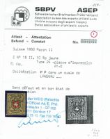 RAYONII <526> 10Rp 16II T24 A1O PP IM OVAL ATTEST