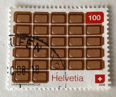 Nr.1285 Schokolade GESTEMPELT  