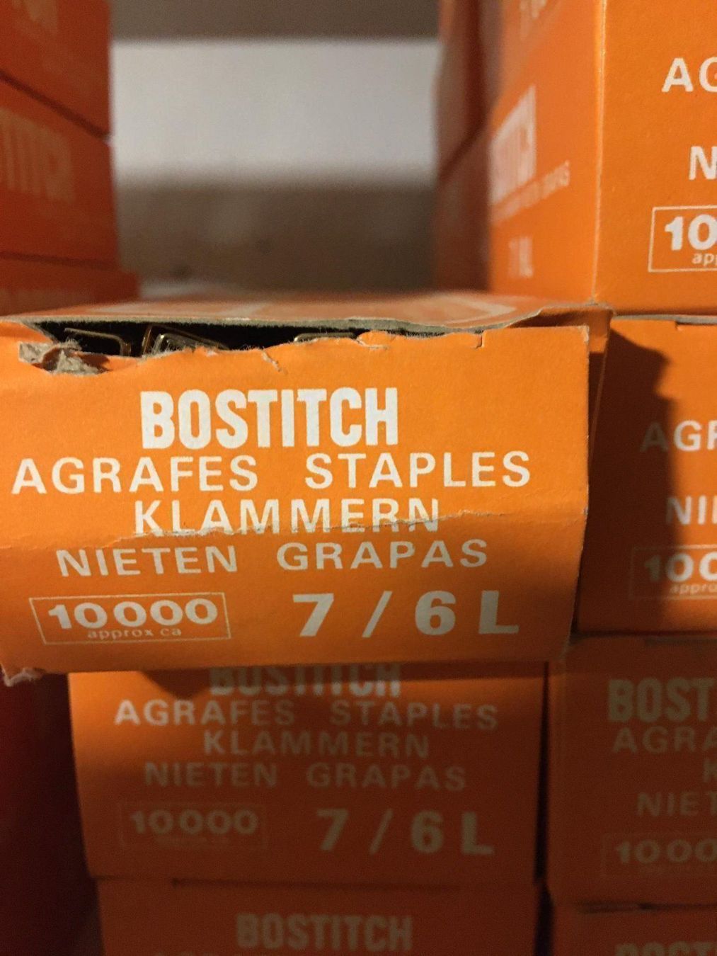 Bostitch Tutti gli attrezzi: Bostitchklammern 7/6mm – Nuovo e nell'imballaggio originale da Speicherschwendi venduto da Supersport 2