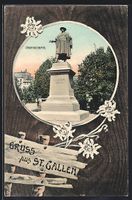 St. Gallen, Vadiandenkmal, Passepartout 