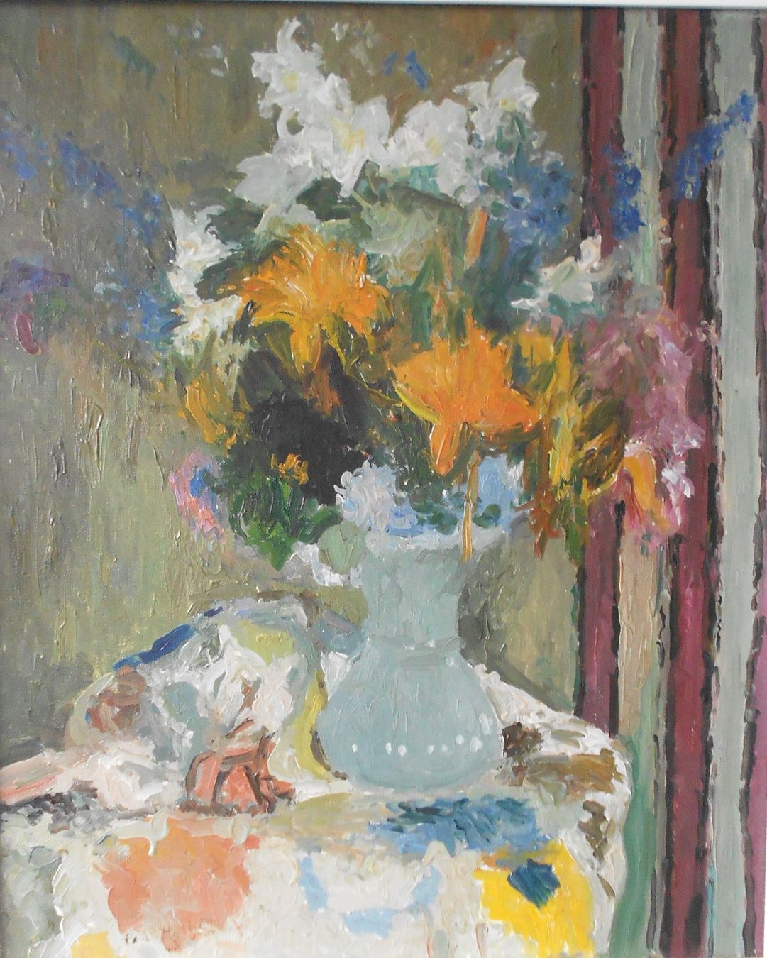 Dipinti: Paul A. Mathey - Hodler Assistent 1916/17 - Expressionismus – Usato da Dübendorf venduto da ArtExpression 8