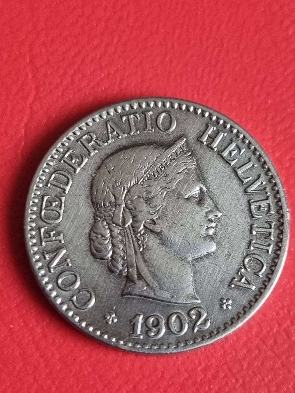 Tutti le monete: 10 RAPPEN SCHWEIZ - JAHR 1902 – Usato da Heimenschwand venduto da rog_p7h9