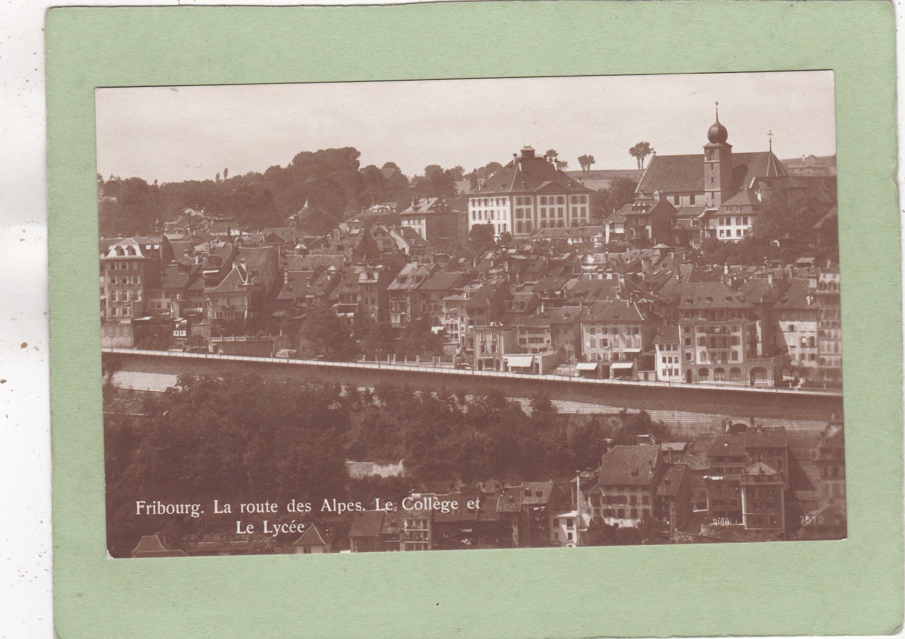 Cartes postales: Fribourg 1919 – D'occasion à Herisau par Lisegrat2008
