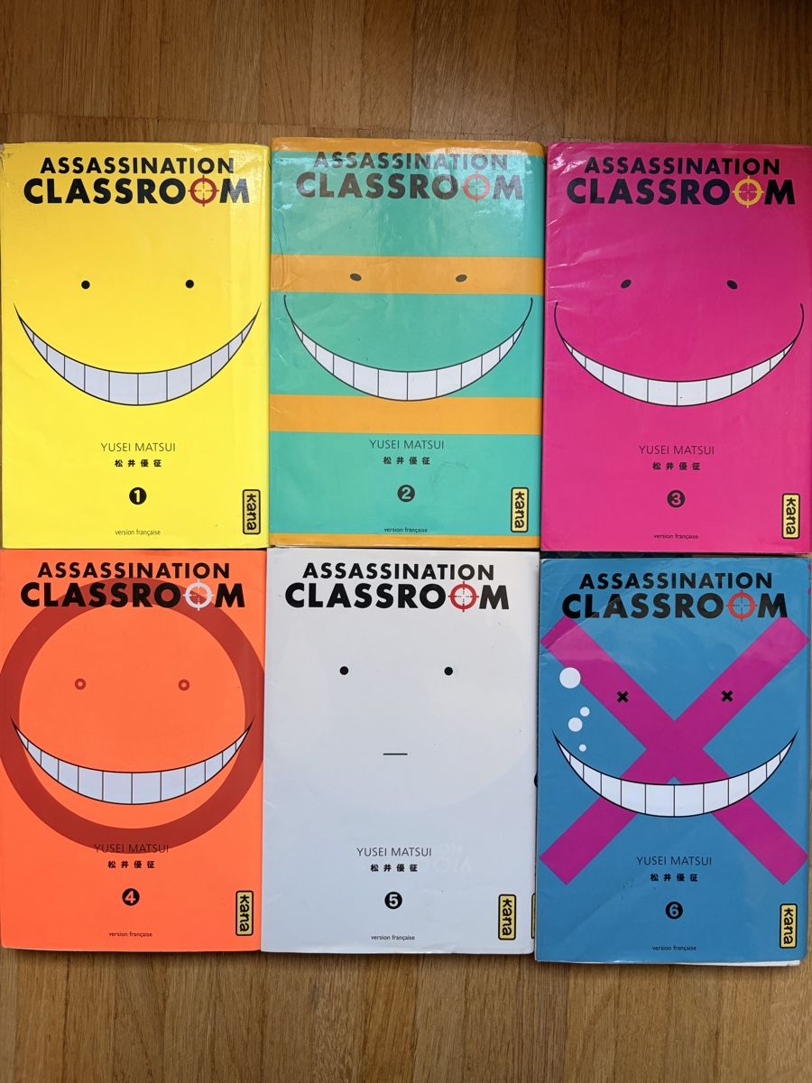 Fumetti: Manga Assassination Classroom Tomes 1-6 – Usato da Meyrin venduto da bon_djk5