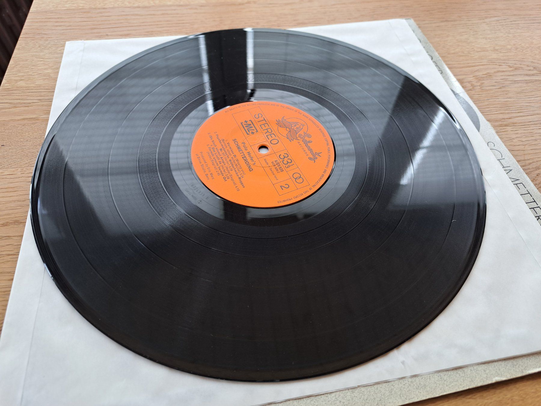 Dischi in vinile: Polo Hofer - Schmetterding – Usato da Meggen venduto da Ricardokoch 3