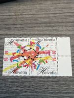 Briefmarken Helvetia 1798-1848 4 Stück neuwertig