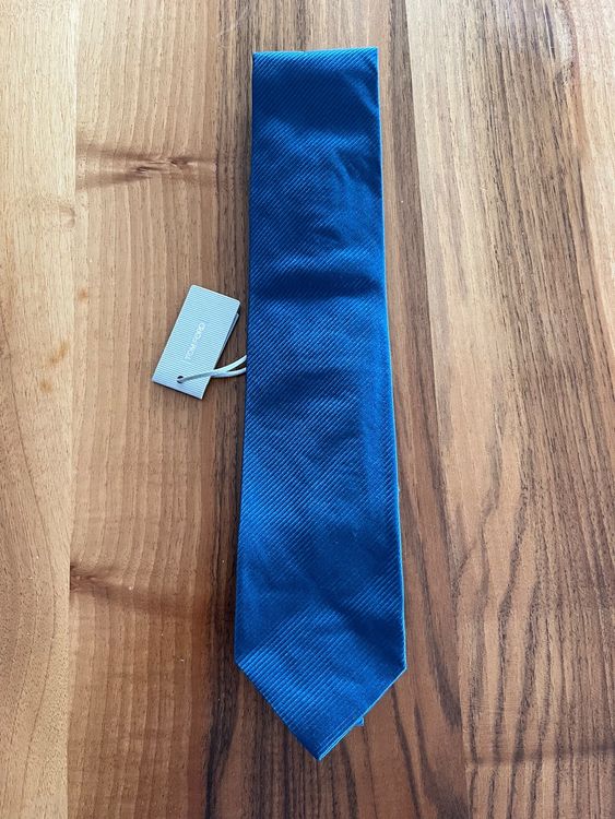 Crazy Krawatte In Bunten Kreisen – Blau, Für Hippie- & 70er-Kostüme
