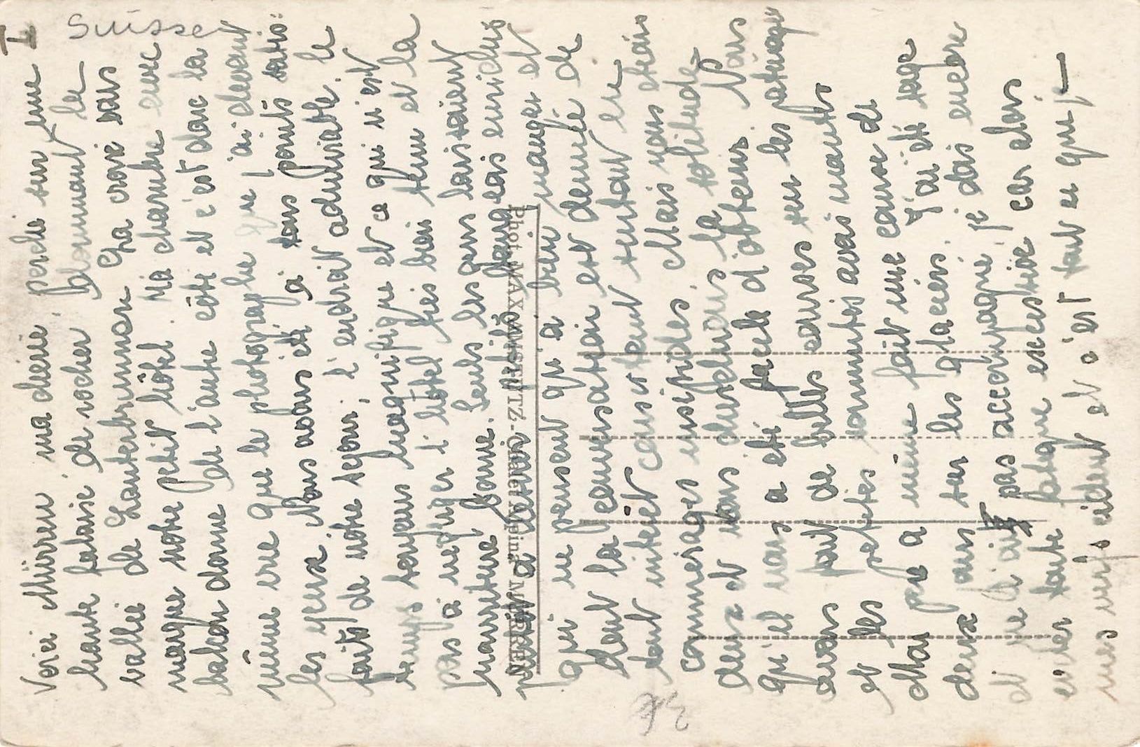 Cartoline postali: Grindelwald (BE) – Dorfblick mit Eiger – Usato da Biasca venduto da Blenio71 1