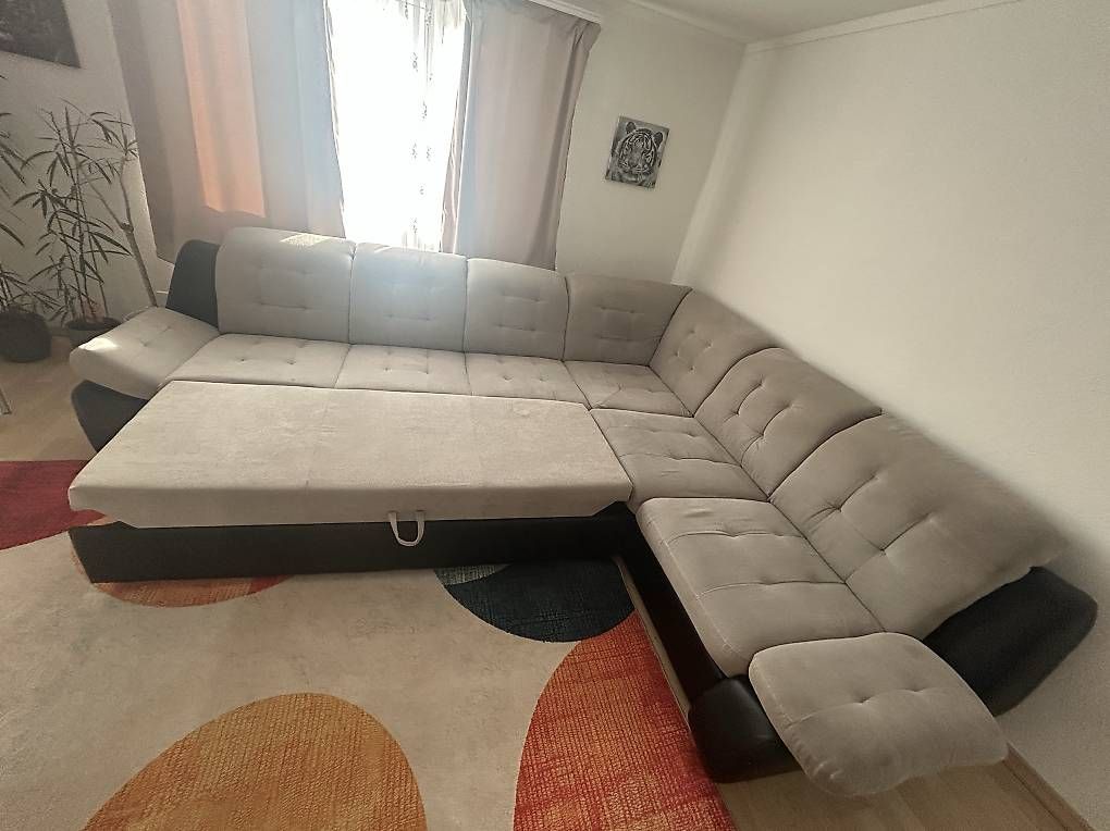 Divani: Ecksofa grau schwarz mit bettfunktion – Usato da Arbon venduto da don_9ldx 1