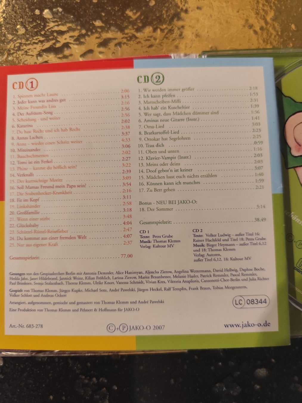 CDs: Kinderlieder Album – Neuf (Voir description) à Einsiedeln par lan_2vrp 2