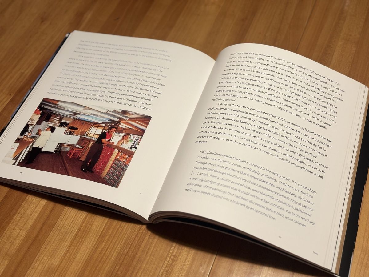 Libri: Kunst - Buch - Thomas Hirschhorn – Usato da Winterthur venduto da JAKU.SPACE 5
