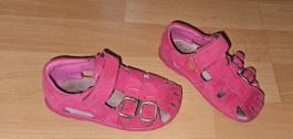 Richter Lauflern Sandalen Gr. 24/M Pink - Top Zustand Sommer