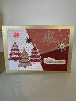 Weihnachtskarte handgemacht 🎅🏻