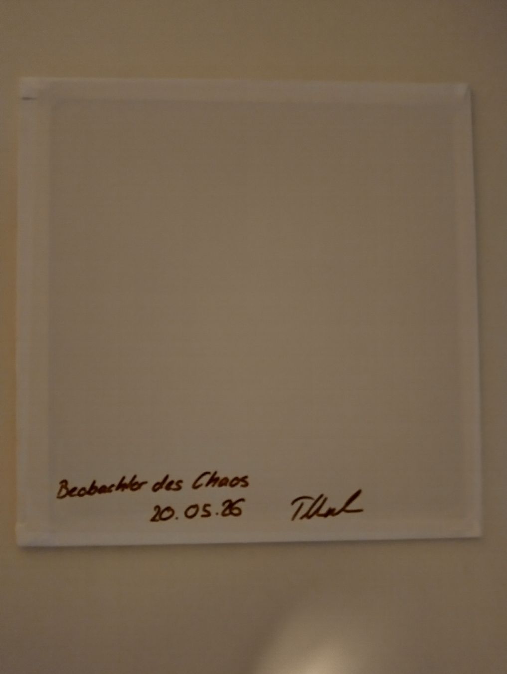 Dipinti: Beobachter des Chaos – Nuovo (secondo la descrizione) da Winterthur venduto da tst_twx7 1