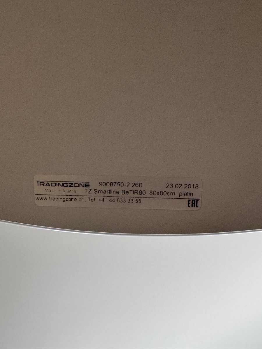 Tables: Round Table TZ Smartline 80x80 – D'occasion à Zürich par jai_pl76 1