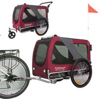 DOGGYHUT Premium XL Hundefahrradanhänger