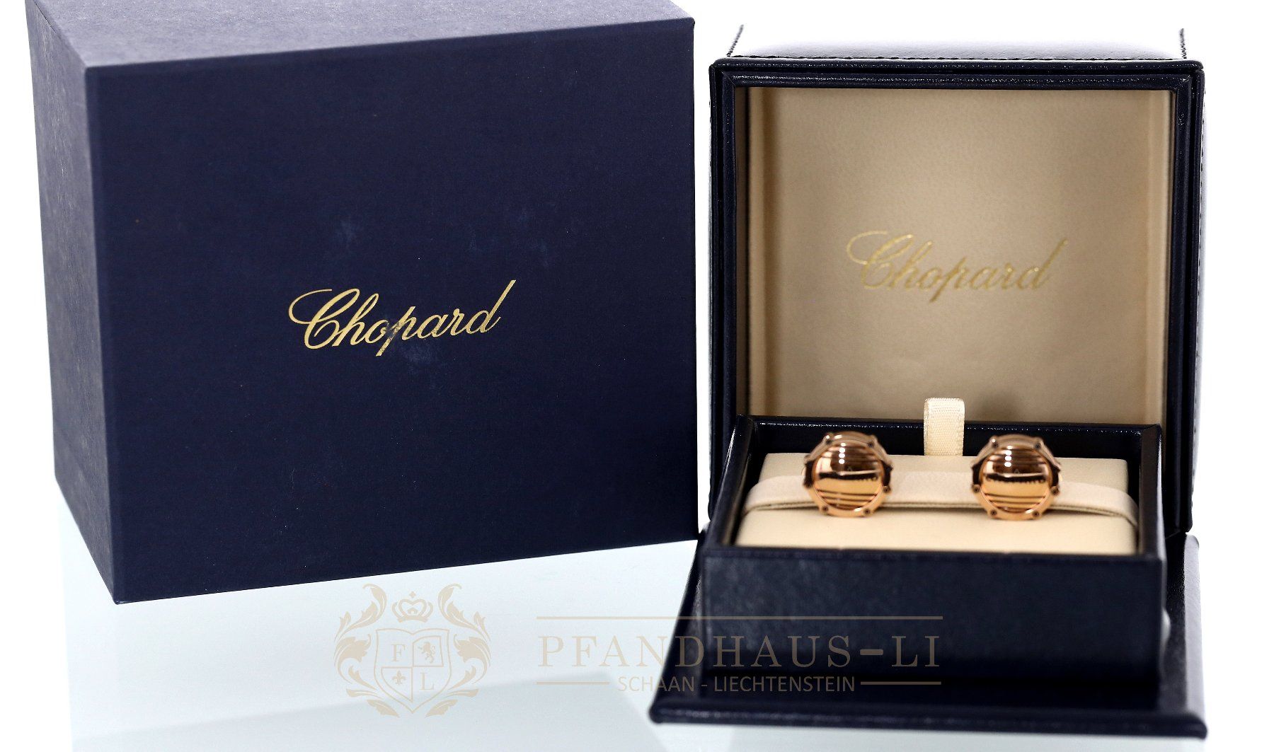 Chopard Manschettenknöpfe: Chopard Superfast Classic Racing Manschettenknöpfe – Neu (gemäss Beschreibung) aus Schaan von Pfandhaus-LI 9