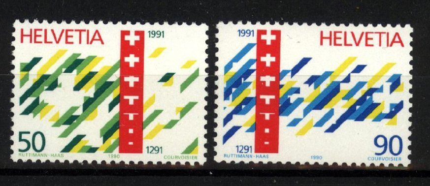 Tutti i francobolli: 1990, Sonderpostmarken II ** (2) – Usato da Willisau venduto da Vollstempel