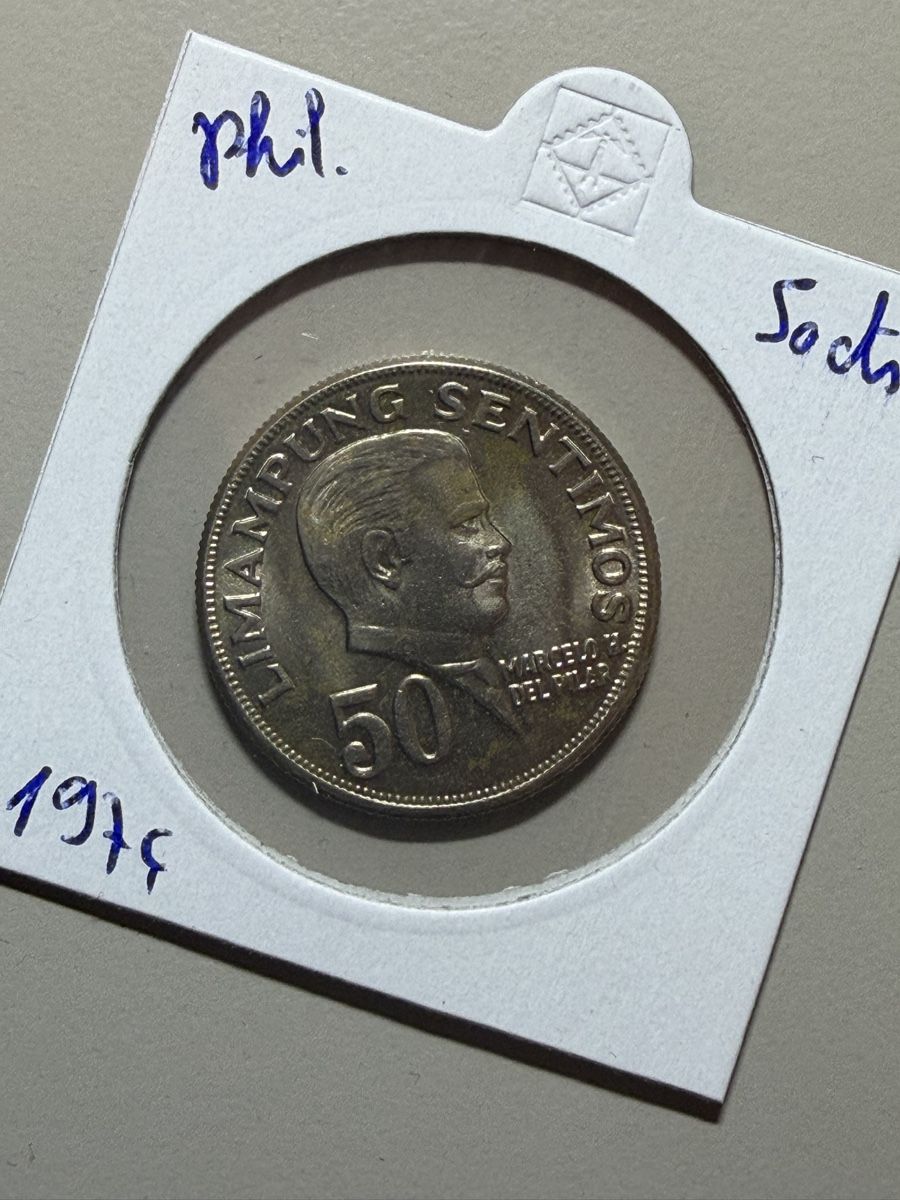 Alle Münzen: Philippines - 50 cents - 1974 – Gebraucht aus Payerne von Mike1682