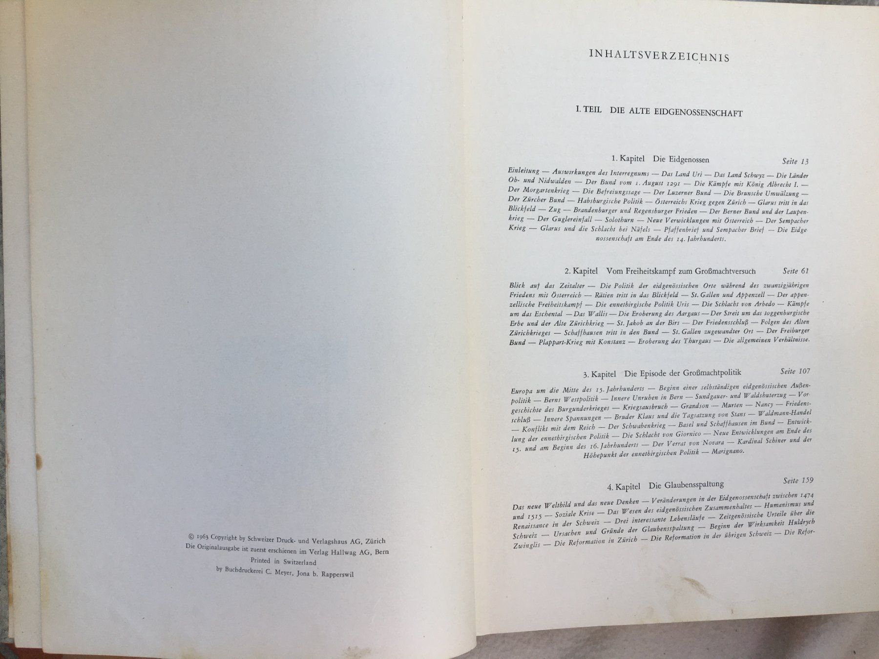 Libri: Buch - Dürrenmatt - Schweizer Geschichte - 1963 – Usato da Magden venduto da DorotheaKL 2