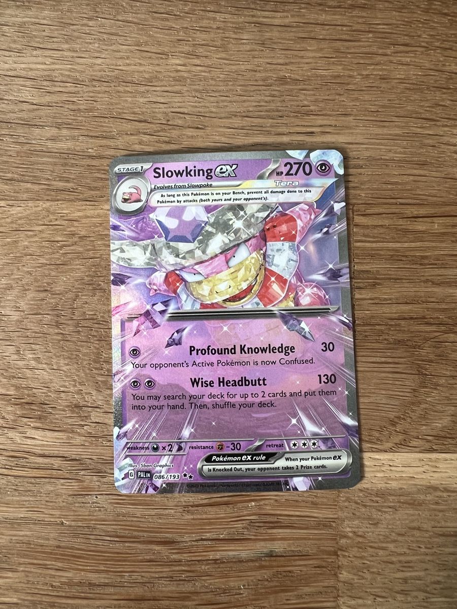 Pokémon Carte collezionabili: Slowking EX #086/193 Pokemon Paldea Evolved – Nuovo (secondo la descrizione) da Bülach venduto da chevelle77