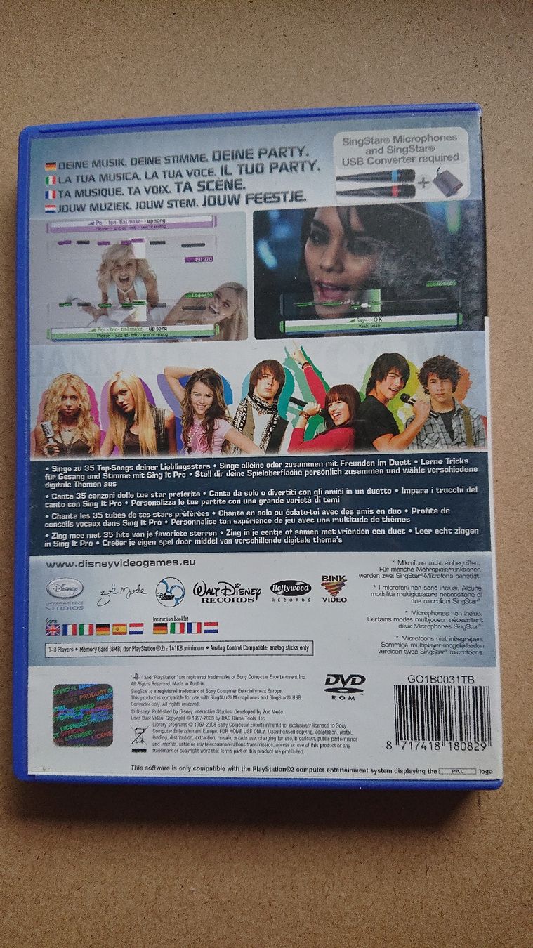 Spiele: Disney Sing It! PS2  – Gebraucht aus Chur von FreakofRarity 1