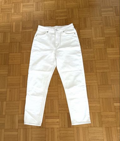 H&M Weisse Jeans, Gr. 40,