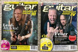 GITARREN-LEHRHEFT - SCHÖOL OF METAL (2 Exemplare mit CDs)