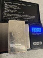 Silberbarren Scottsdale Silver 10 oz geprägt neuwertig