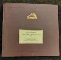 4 Schellackplatten Tschaikovsky 1. Klavierkonzert, Horowitz