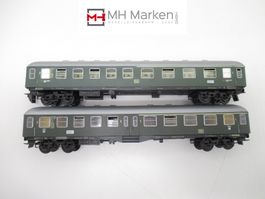 Trix-Express 2x 3386 Personenwagen 1./2.Kl DB DC 3-Leiter H0