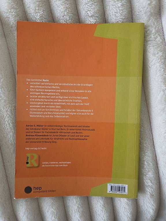 Bücher: Recht – Gebraucht aus Schötz von nyb_rg7n 1
